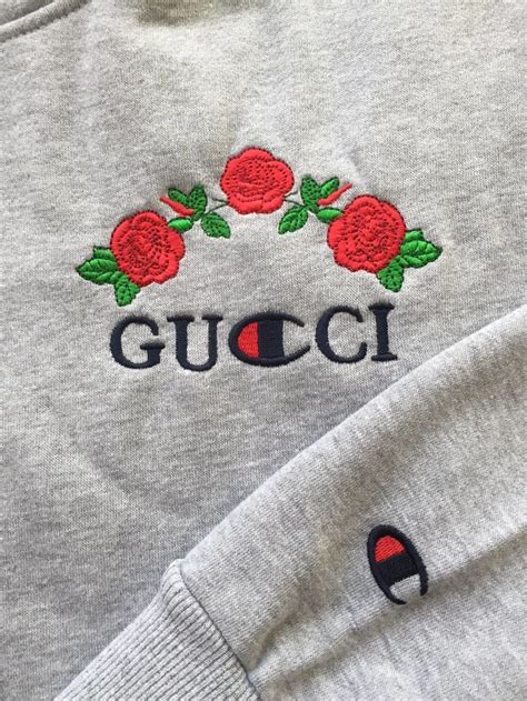 replical gucci hoodie|gucci x champion hoodie real.